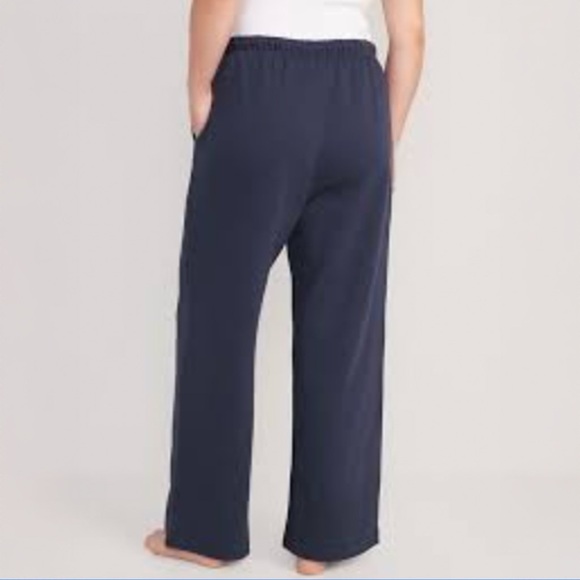 Old Navy Extra High-Waisted Vintage Straight Lounge Sweatpants - NWT! - Picture 2 of 3